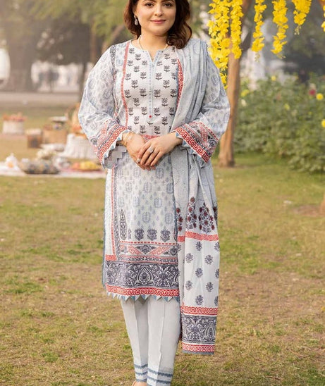 Gul Ahmed Print Lawn`24 CL#42138A