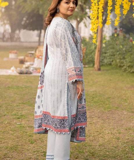 Gul Ahmed Print Lawn`24 CL#42138A