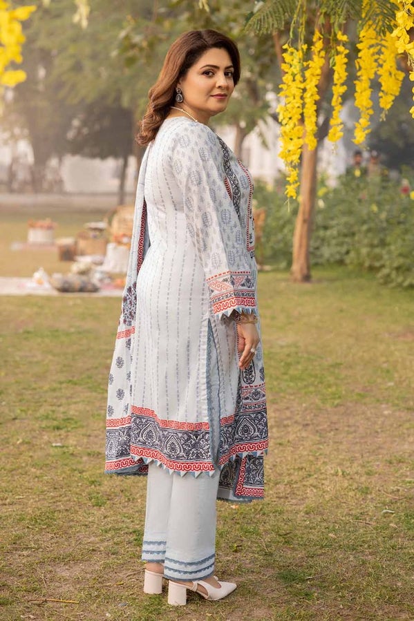Gul Ahmed Print Lawn`24 CL#42138A