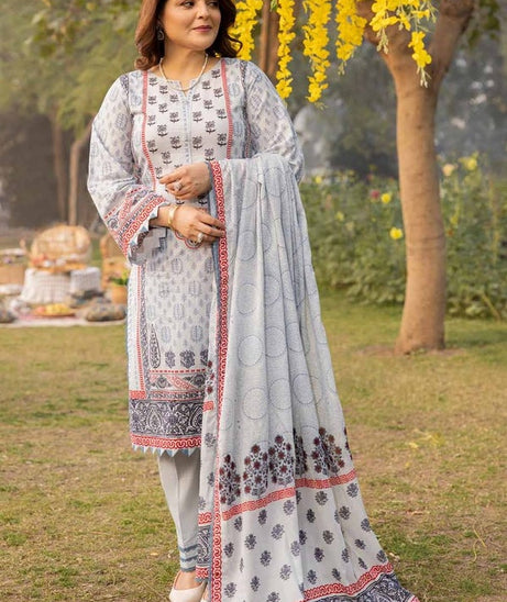 Gul Ahmed Print Lawn`24 CL#42138A
