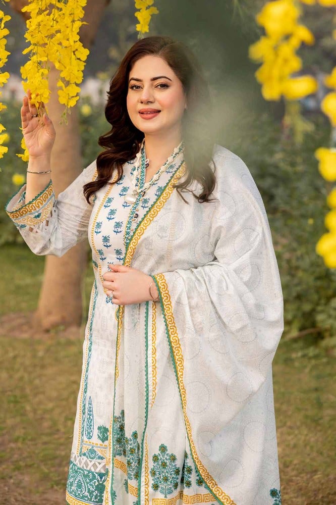 Gul Ahmed Print Lawn`24 CL#42138-B