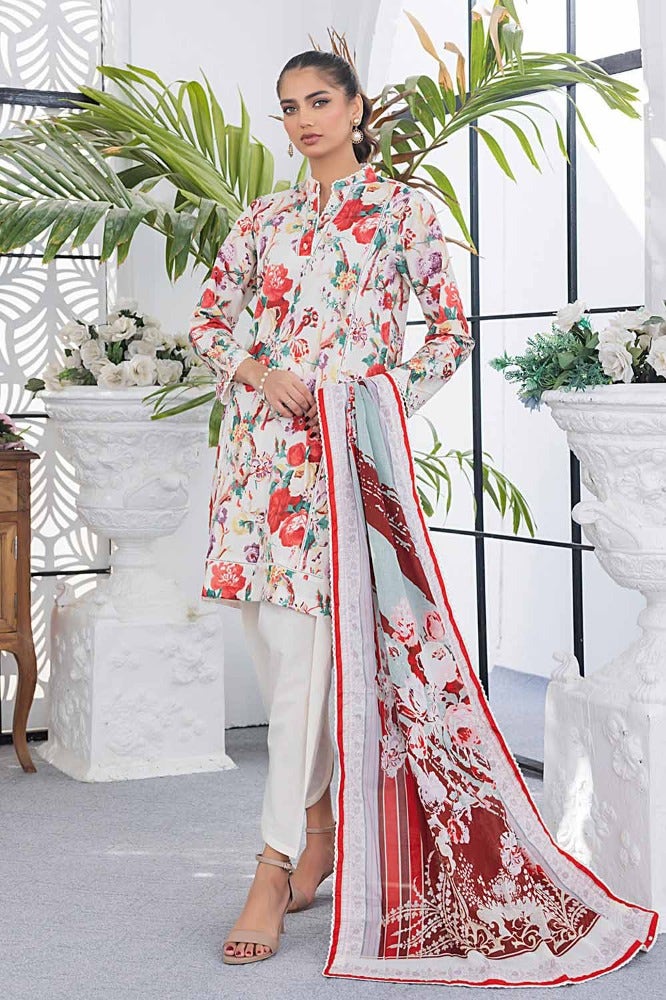 Gul Ahmed Print Lawn`24 CL#42144-A