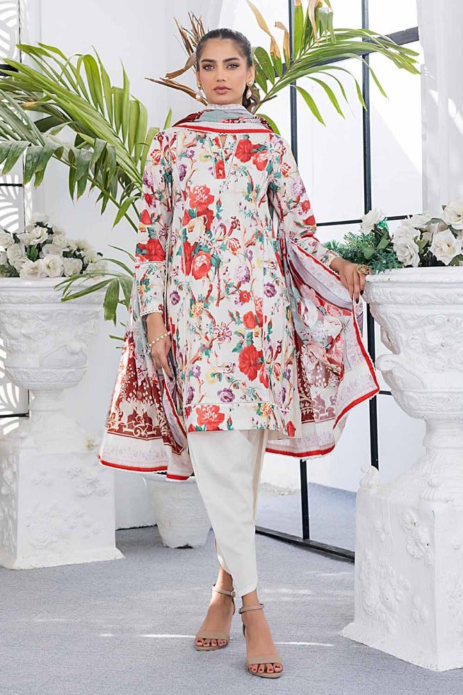 Gul Ahmed Print Lawn`24 CL#42144-A