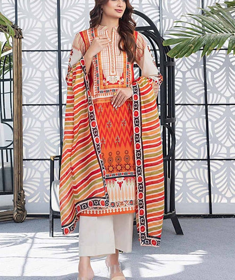 Gul Ahmed Print Lawn`24 CL#42167
