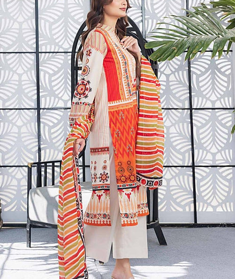 Gul Ahmed Print Lawn`24 CL#42167