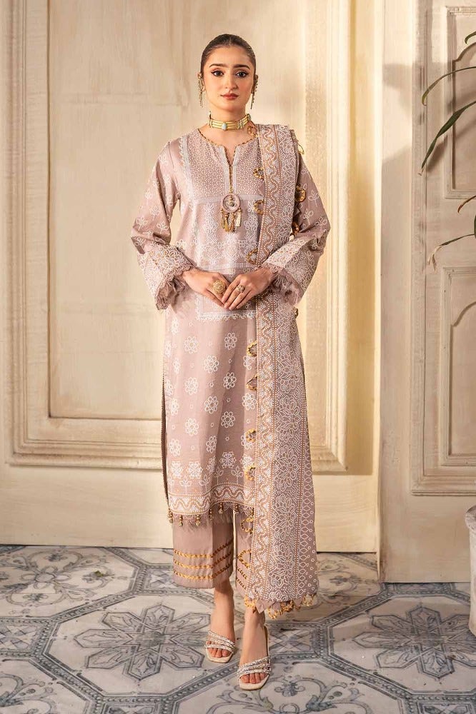 Gul Ahmed Print Lawn`24 CL#42169-A