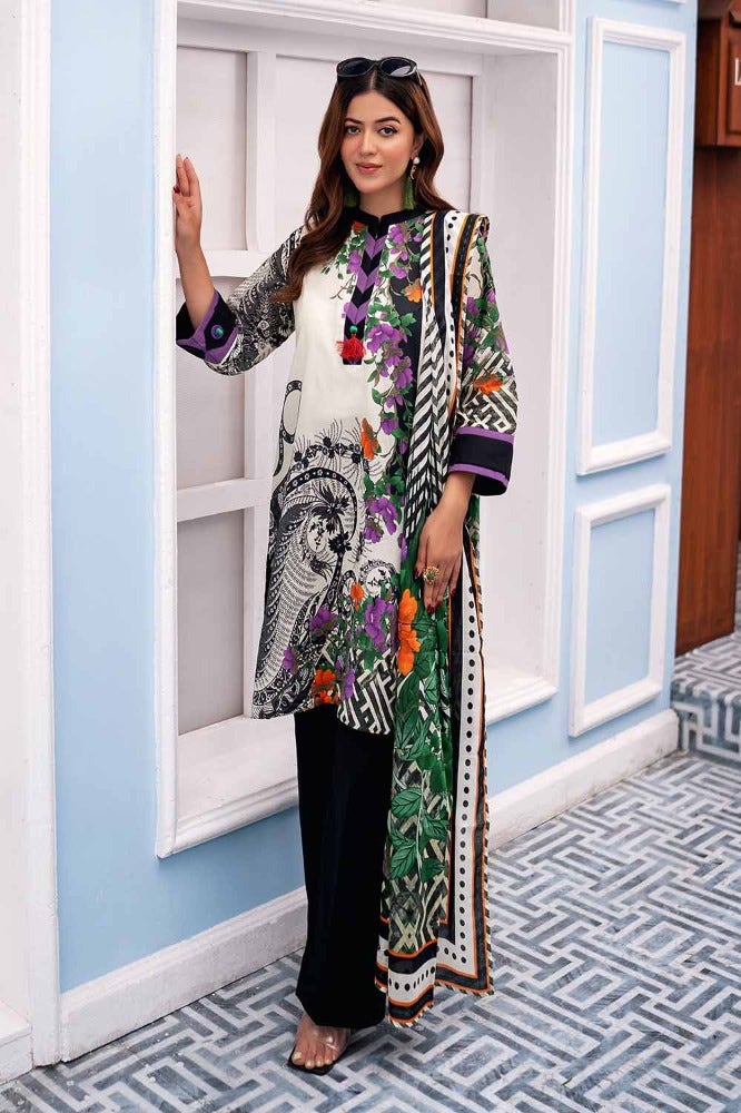 Gul Ahmed Print Lawn`24 CL#42171-A