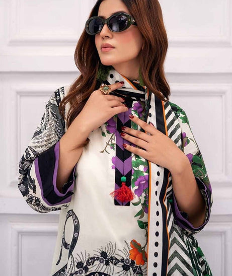 Gul Ahmed Print Lawn`24 CL#42171-A