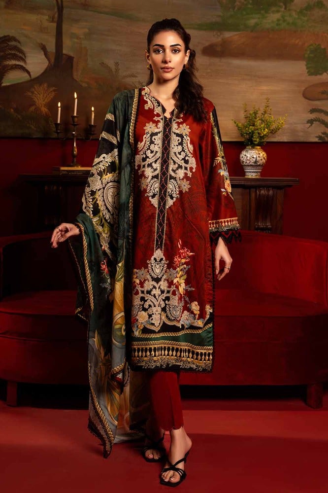 Gul Ahmed Print Lawn`24 CL#42176