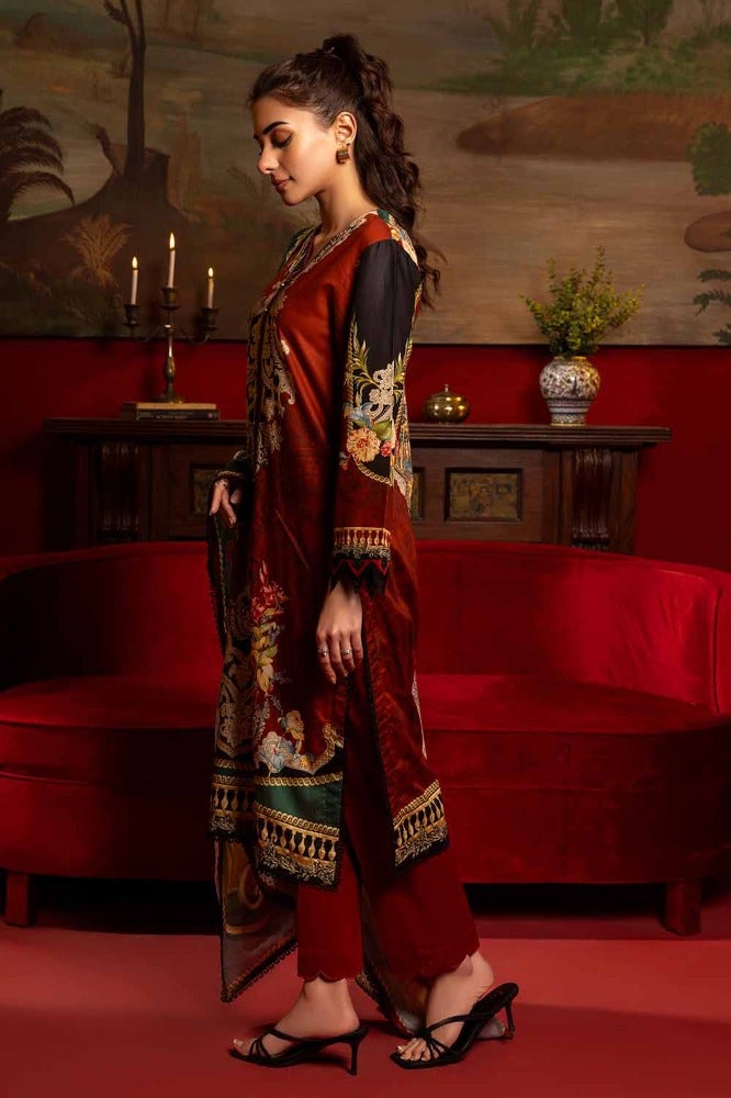 Gul Ahmed Print Lawn`24 CL#42176