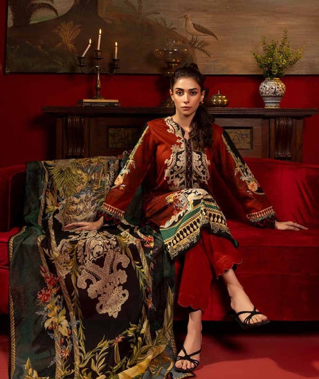 Gul Ahmed Print Lawn`24 CL#42176
