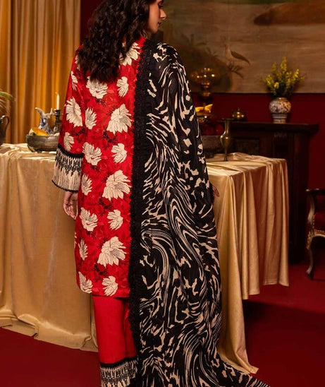 Gul Ahmed Print Lawn`24 CL#42180-A