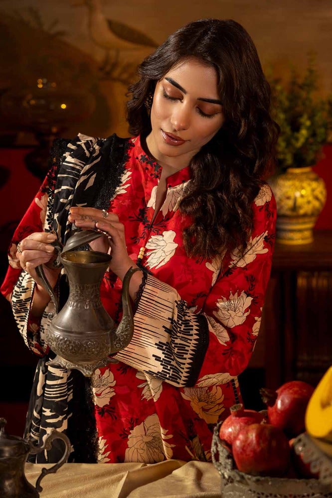Gul Ahmed Print Lawn`24 CL#42180-A