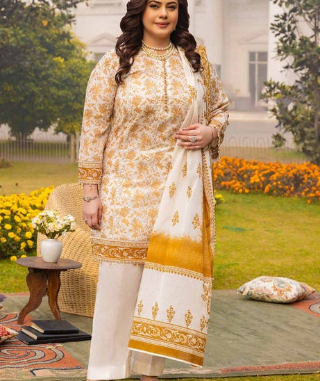 Gul Ahmed Print Lawn`24 CL#42193A