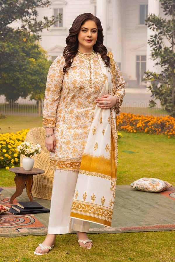Gul Ahmed Print Lawn`24 CL#42193A