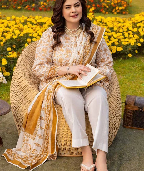 Gul Ahmed Print Lawn`24 CL#42193A