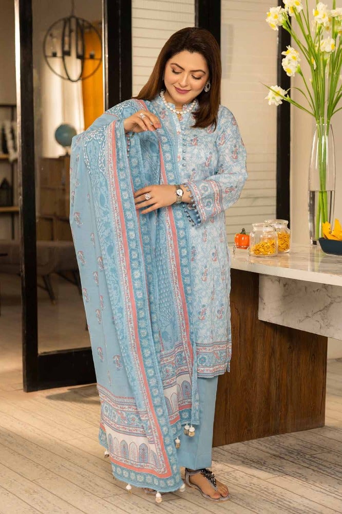 Gul Ahmed Print Lawn`24 CL#42194