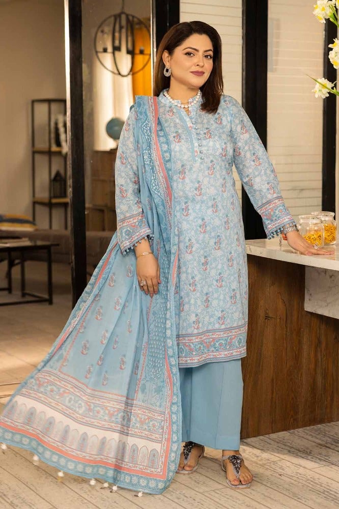 Gul Ahmed Print Lawn`24 CL#42194