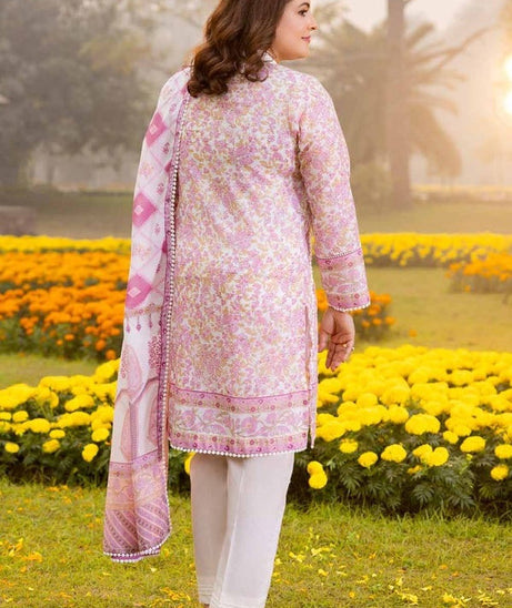 Gul Ahmed Print Lawn`24 CL#42195A