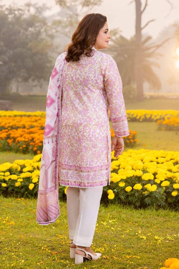 Gul Ahmed Print Lawn`24 CL#42195A