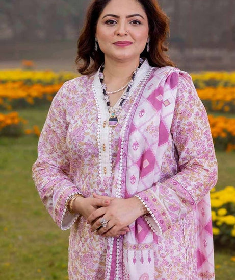 Gul Ahmed Print Lawn`24 CL#42195A