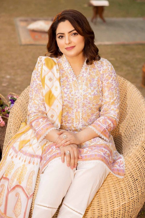 Gul Ahmed Print Lawn`24 CL#42195B
