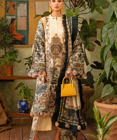 Gul Ahmed Print Lawn`24 CL#42202-A