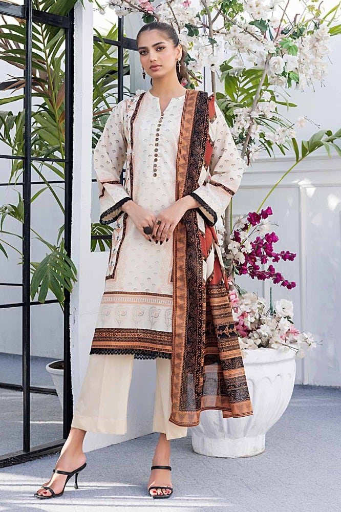 Gul Ahmed Print Lawn`24 CL#42204-B