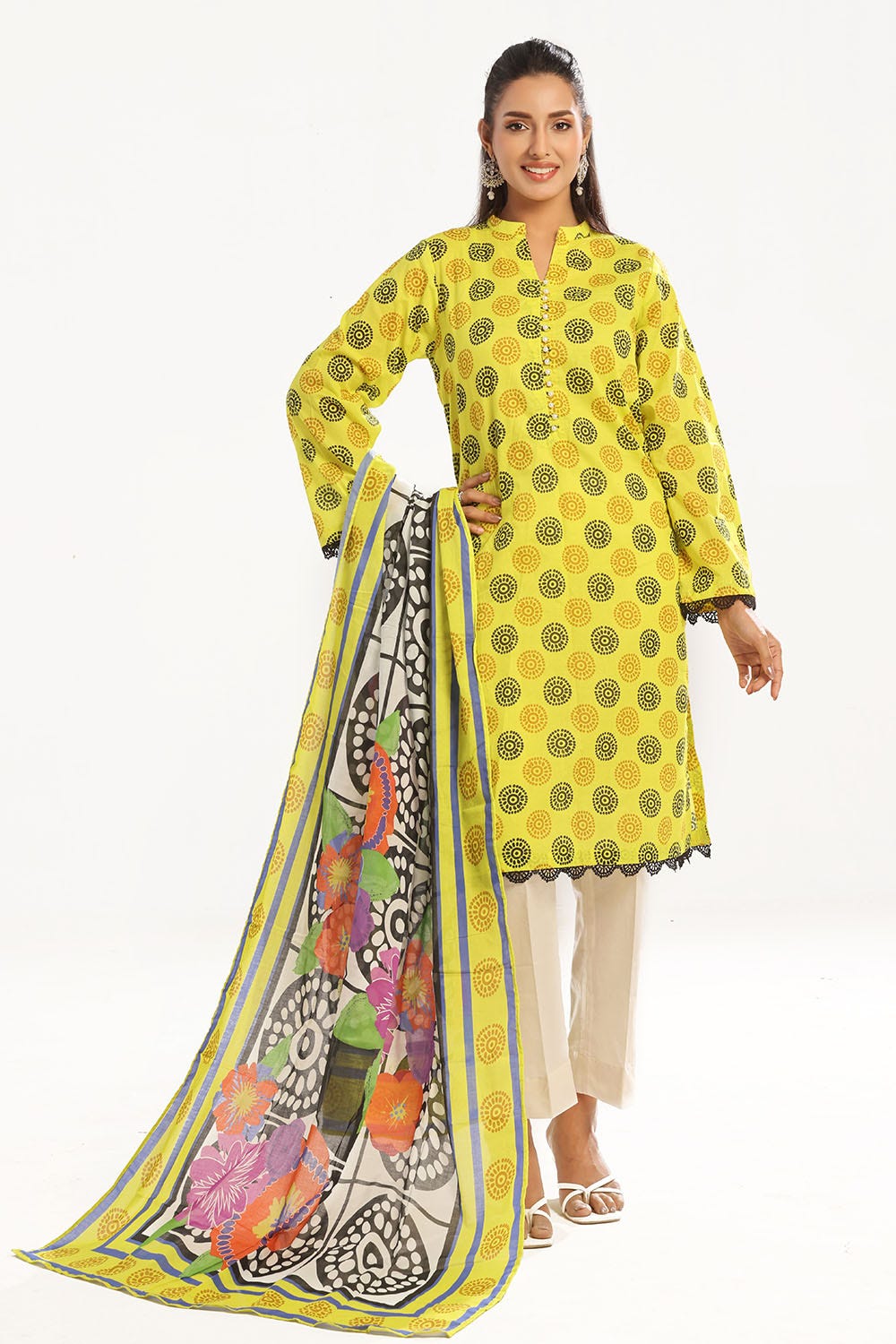 Gul Ahmed Summer Lawn'25 CL#52457