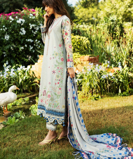 Siraa By Sadaf Fawad Khan Luxury Lawn'25 D#1-A