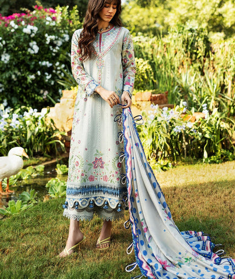 Siraa By Sadaf Fawad Khan Luxury Lawn'25 D#1-A
