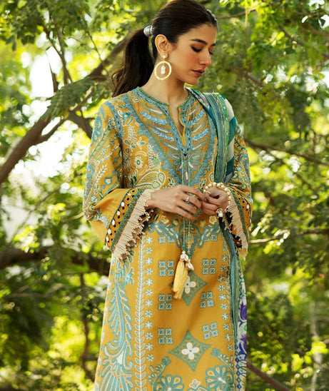 Siraa By Sadaf Fawad Khan Luxury Lawn'25 D#6-B