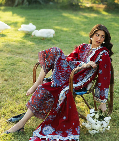 Siraa By Sadaf Fawad Khan Luxury Lawn'25 D#8-A