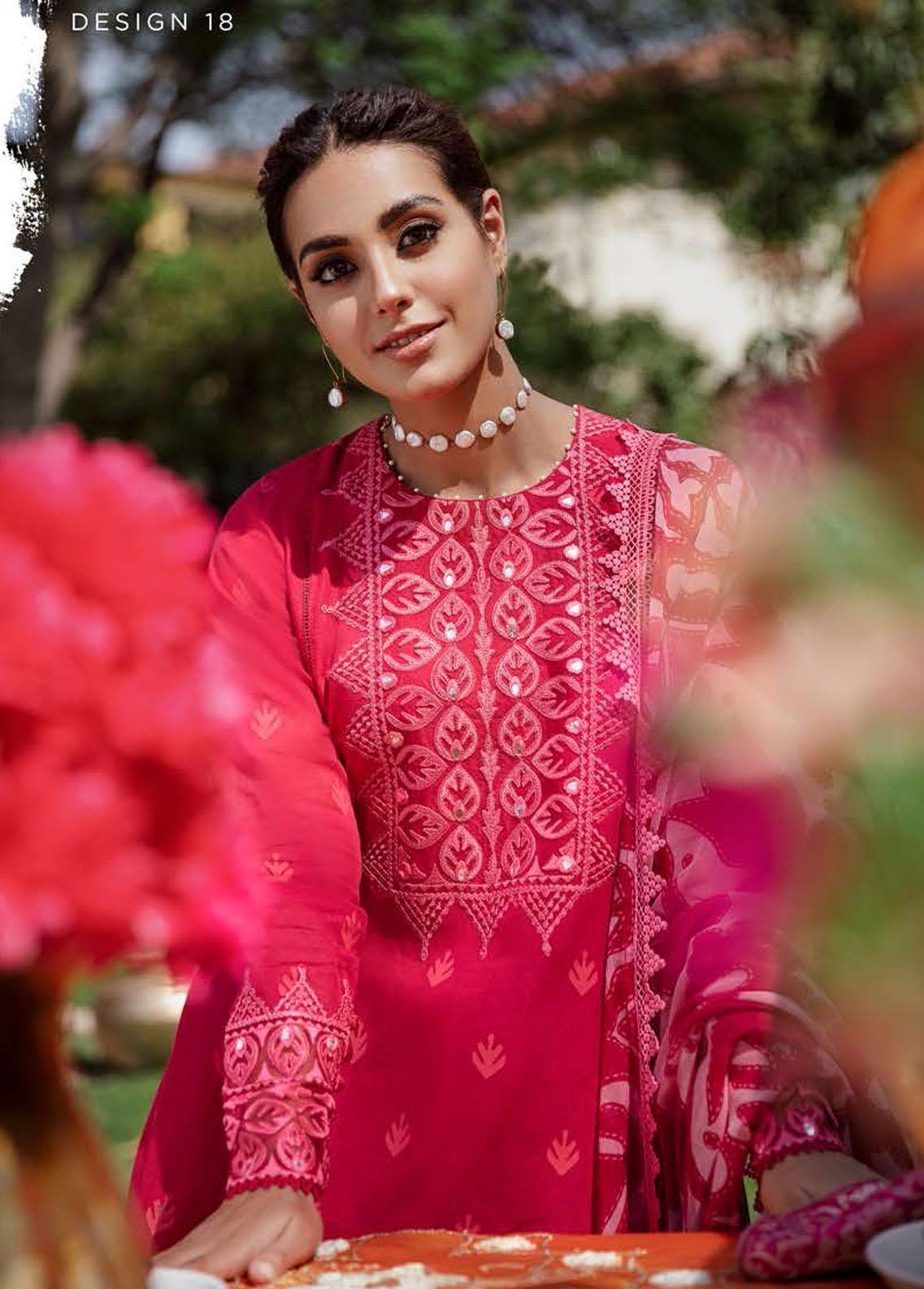 Cross Stitch Eid Premium Lawn`22 D#18