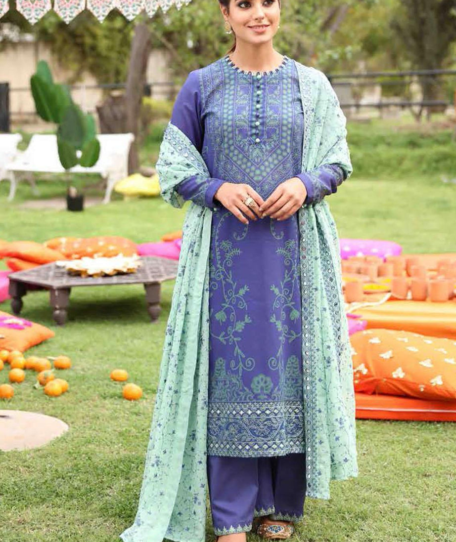 Cross Stitch Eid Premium Lawn`22 D#19