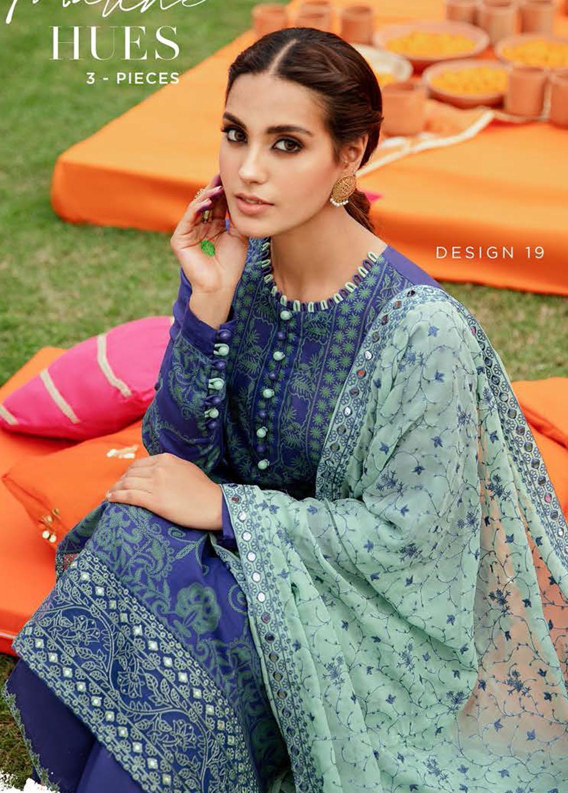 Cross Stitch Eid Premium Lawn`22 D#19