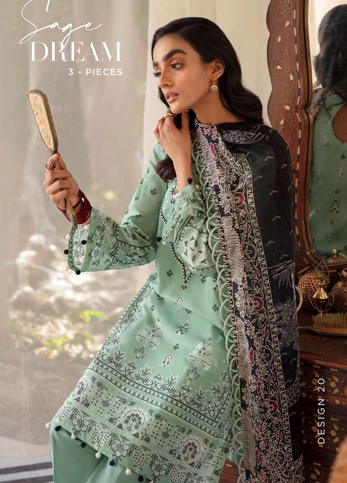 Cross Stitch Eid Premium Lawn`22 D#20