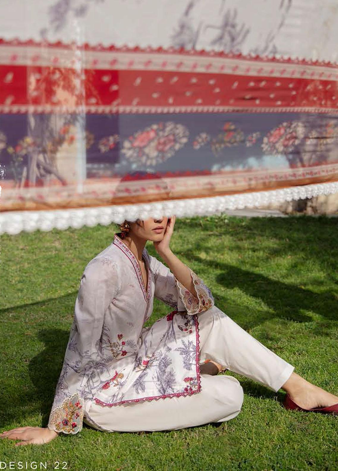 Cross Stitch Eid Premium Lawn`22 D#22
