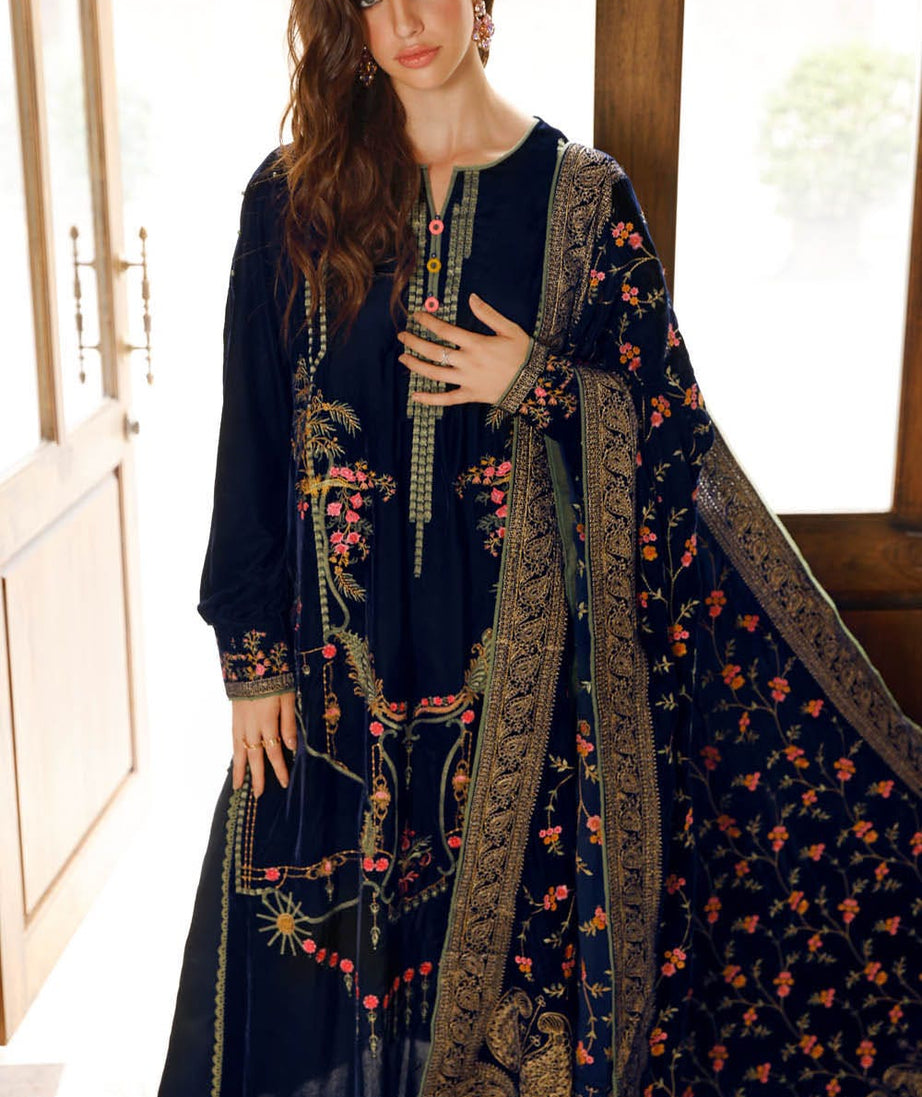 Gul Ahmed Winter Collection`22 WV#22006