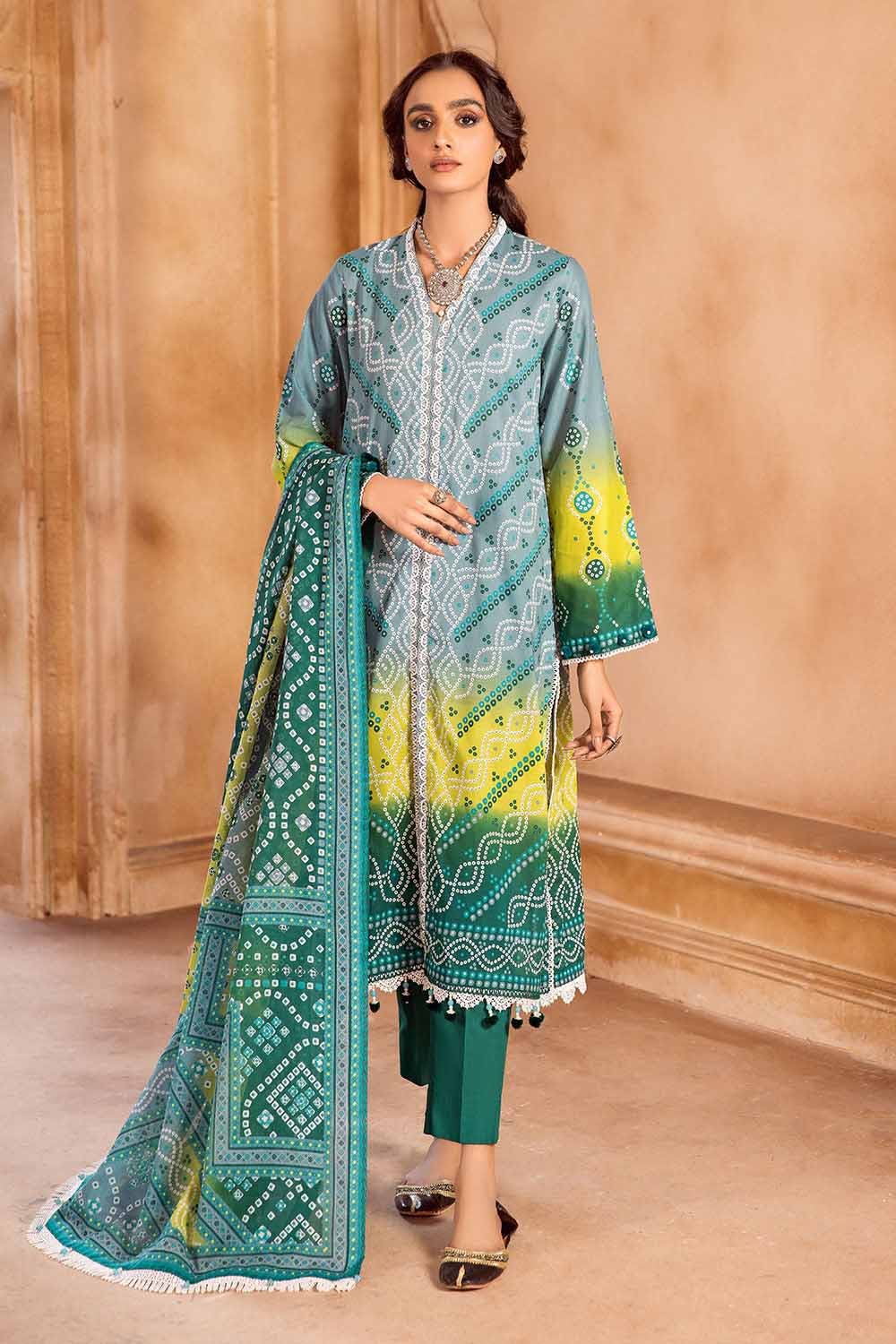 Gul Ahmed Lawn`23 CL#32097 B