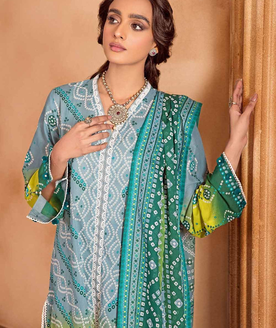 Gul Ahmed Lawn`23 CL#32097 B