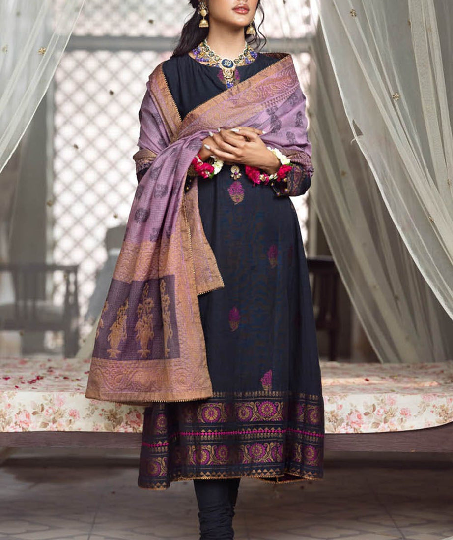 Gul Ahmed Winter Collection`22 MJ#22066