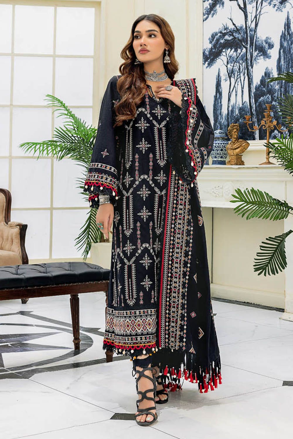 Gul Ahmed Winter Collection`22 AY#22012