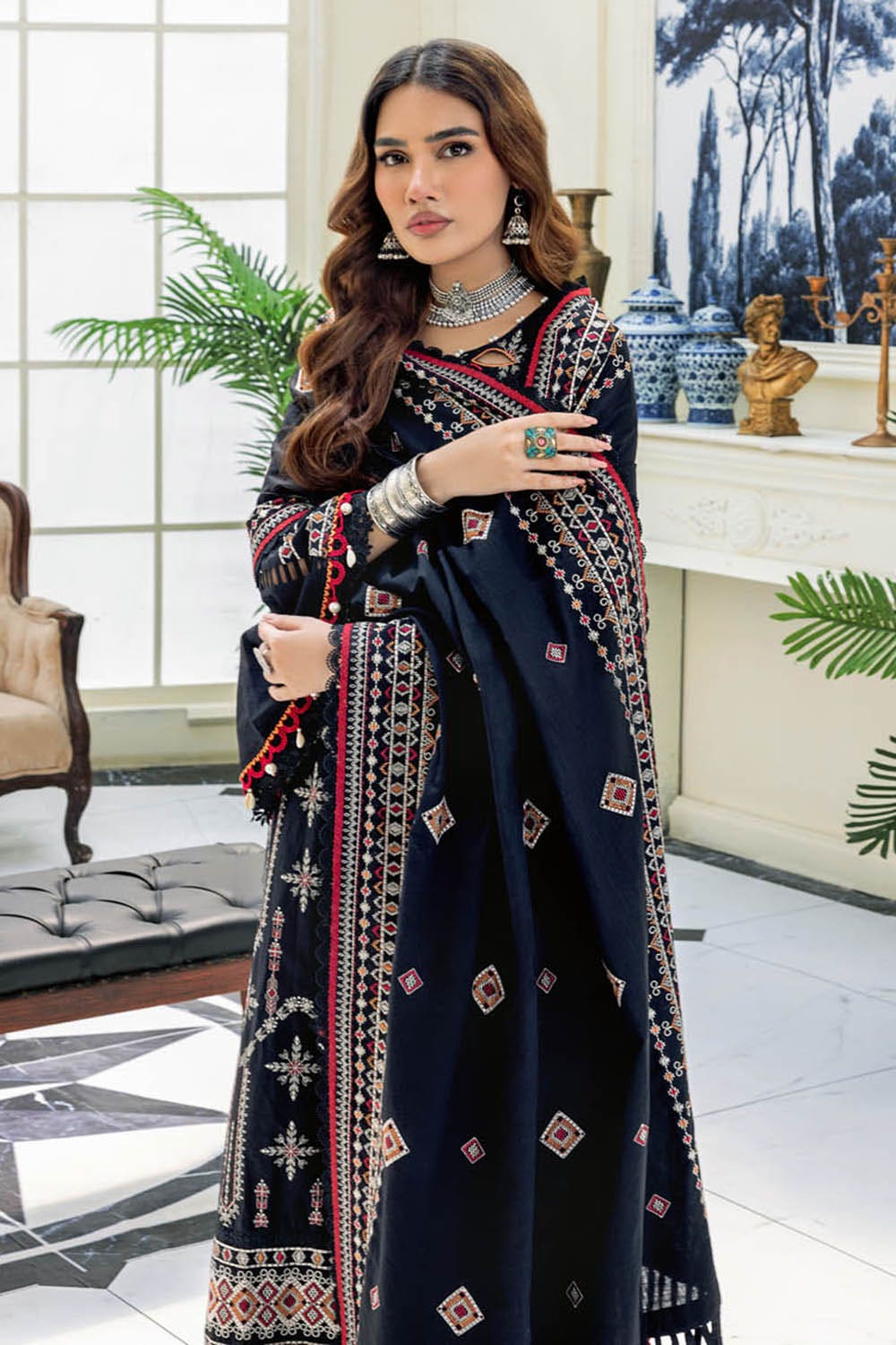Gul Ahmed Winter Collection`22 AY#22012
