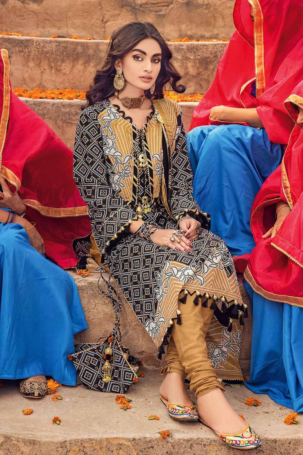 Gul Ahmed Lawn`23 CL#32095 B