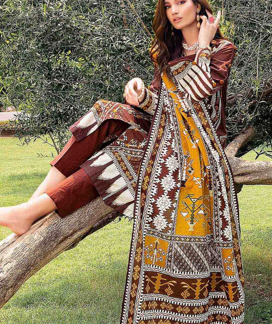 Gul Ahmed Winter Collection`22 K#22039-A