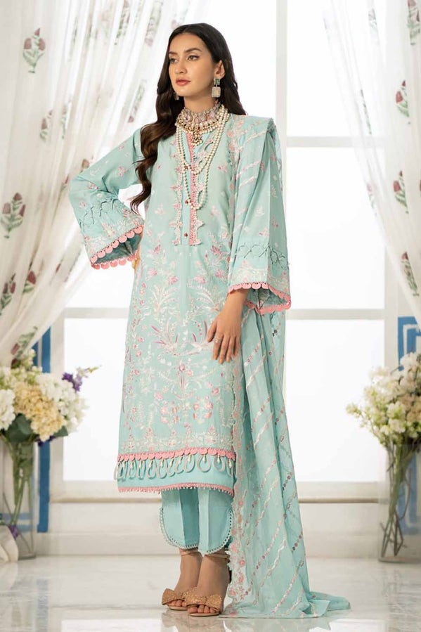 Gul Ahmed Print Lawn`24 DN#42017