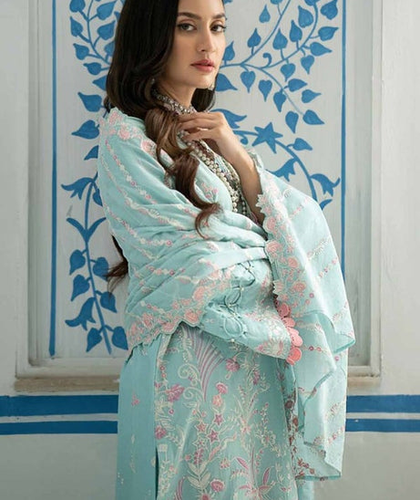 Gul Ahmed Print Lawn`24 DN#42017