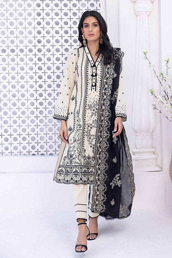 Gul Ahmed Print Lawn`24 DN#42021