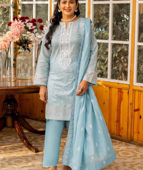 Gul Ahmed Print Lawn`24 DN#42023